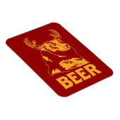 Bär + Hirsch = Bier Magnet (Rechte Seite)