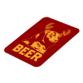 Bär + Hirsch = Bier Magnet (Linke Seite)