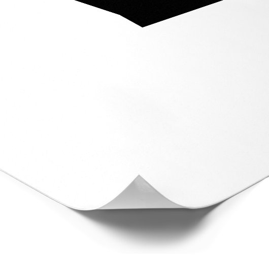 Bär + Hirsch = Bier Poster (Ecke)