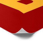 Bär + Hirsch = Bier Poster (Ecke)