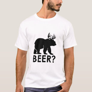 Bär + Hirsch = Bier? T-Shirt