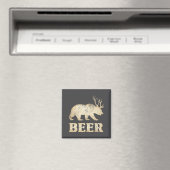 Bär Hirsch Vintage Bier Magnet (In Situ (Geschirrspüler))