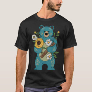 Bär Holzarbeits Hammer Geschenk T-Shirt