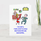 Bar-Hoppin - Jahrestag Karte (Vorderseite)