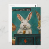 Bar Hopping Postkarte (Vorne/Hinten)