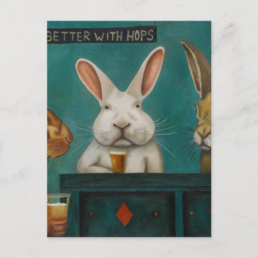 Bar Hopping Postkarte (Vorderseite)