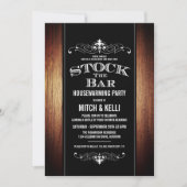 Bar Housewarming-Party Einladungen (Vorderseite)