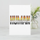 Bär human feiertagskarte (Stehend Vorderseite)