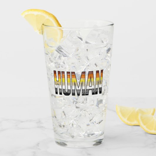 Bär human glas (Vorderseite Ice)