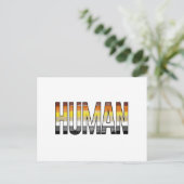 Bär human postkarte (Stehend Vorderseite)