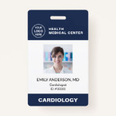 Bar-ID der Klinik Ausweis (Vorderseite)