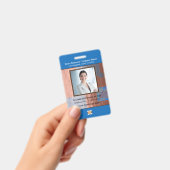 Bar-ID für Geschäftsmitarbeiter Ausweis (Handheld)