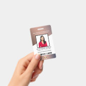 Bar-ID für Geschäftsmitarbeiter Ausweis (Handheld)