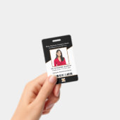 Bar-ID für Geschäftsmitarbeiter Ausweis (Handheld)