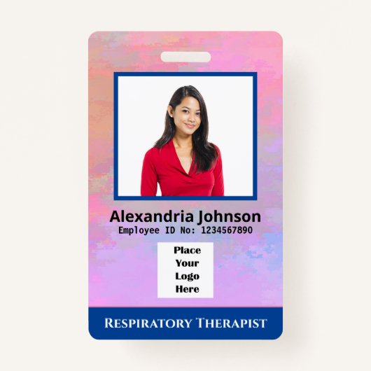 Bar-ID-Karte für das benutzerdefinierte medizinisc Ausweis (Vorderseite)