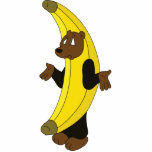 Bär im Bananen-Anzug Freistehende Fotoskulptur<br><div class="desc">Genetisch sind wir alle halben Bananen. Diese Statue ist die Erinnerung,  dass das Leben häufig albern und gelegentlich ist. Macht für einen großen Gesprächsstoff und hat eine ausreichende Menge Fläche,  zum des nahe gelegenen lästigen Staubes für Ihre Bequemlichkeit zu erfassen.</div>