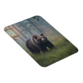 Bär im Magischen Wald Magnet (Rechte Seite)
