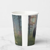 Bär im Magischen Wald Pappbecher (Links)