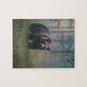 Bär im Magischen Wald Puzzle (Horizontal)