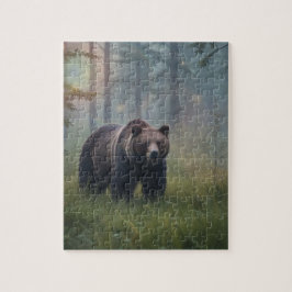Bär im Magischen Wald Puzzle