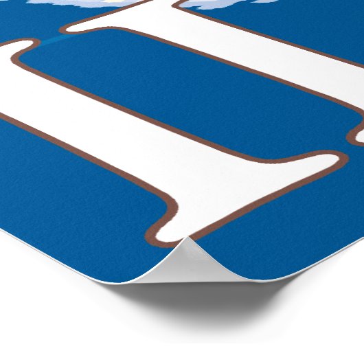 Bär im Mondlicht - Idaho Poster (Ecke)