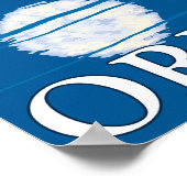 Bär im Mondlicht - Vintage Travel Poster (Ecke)