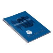 Bär im Mondlicht - West Yellowstone, Montana Notizblock (Rechte Seite)