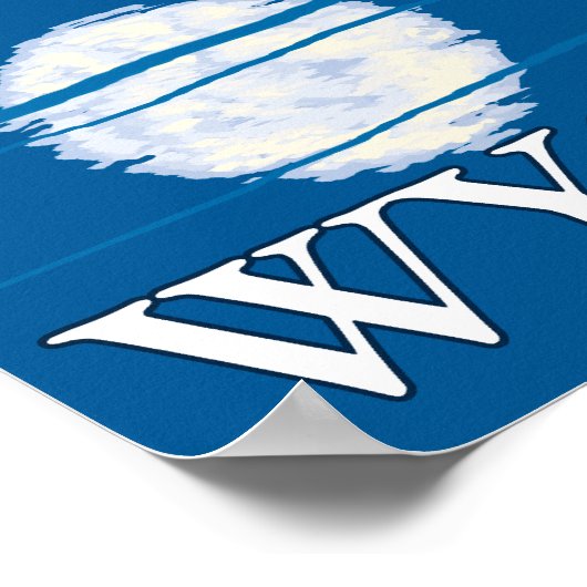 Bär im Mondlicht - Wyoming Poster (Ecke)