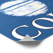 Bär im MondlichtColorado Poster (Ecke)