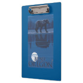 Bär im Mondschein - Biegung, Oregon Klemmbrett (Links)