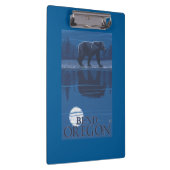 Bär im Mondschein - Biegung, Oregon Klemmbrett (Rechts)