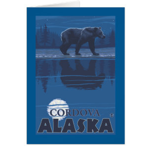 Bär im Mondschein - Cordova, Alaska