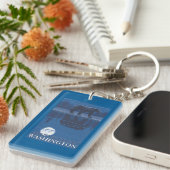 Bär im Mondschein - der Mount Saint Helens, Schlüsselanhänger (Vorderseite rechts)