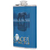 Bär im Mondschein - Glacier Nationalpark, M.Ü. Flachmann (Links)