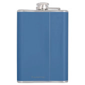 Bär im Mondschein - Latouche, Alaska Flachmann (Rückseite)