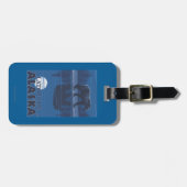 Bär im Mondschein - Latouche, Alaska Gepäckanhänger (Vorderseite horizontal)