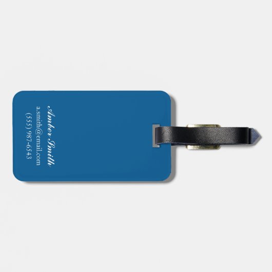 Bär im Mondschein - Latouche, Alaska Gepäckanhänger (Rückseite horizontal)