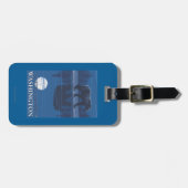 Bär im Mondschein - Nordkaskaden, Washington Gepäckanhänger (Vorderseite horizontal)