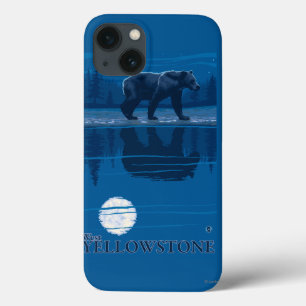 Bär im Mondschein - WestYellowstone, Montana Case-Mate iPhone Hülle