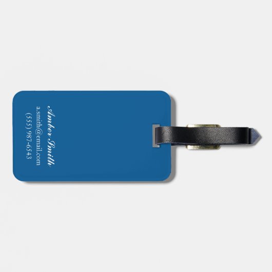 Bär im Mondschein - WestYellowstone, Montana Gepäckanhänger (Rückseite horizontal)