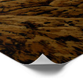 Bär im Rocky Mountainbike, braun, tierisch, grizz Poster (Ecke)