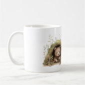 Bär im Wald findet Ihren glücklichen Ort Kaffeetasse (Links)