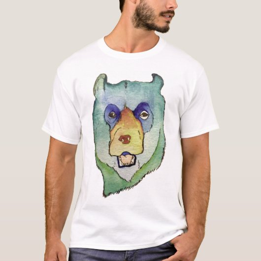 BÄR im WASSER T-Shirt (Vorderseite)