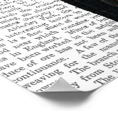 Bär in Blue Robes Poster (Ecke)