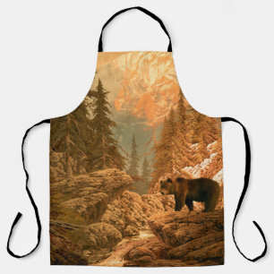 Bär in den Rocky Mountainsbär,braun,Tier,grizz Schürze