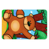 Bär in der Wiese - Bear in grassland Magnet (Horizontal)