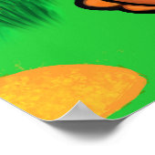 Bär in der Wiese - Bear in grassland Poster (Ecke)