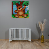 Bär in der Wiese - Bear in grassland Poster