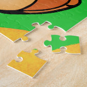 Bär in der Wiese - Bear in grassland Puzzle (Seite)