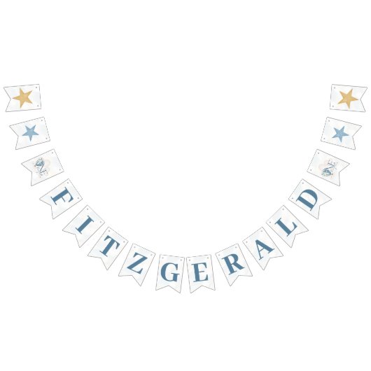 Bär in einem Ballon Party Bunting Banner (Alle)